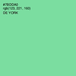 #7BDDA0 - De York Color Image