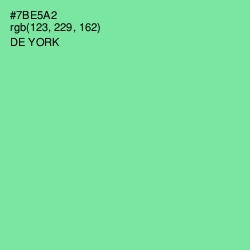 #7BE5A2 - De York Color Image
