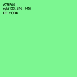 #7BF691 - De York Color Image