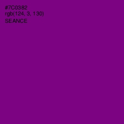 #7C0382 - Seance Color Image