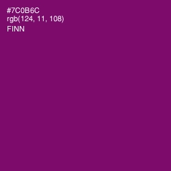 #7C0B6C - Finn Color Image