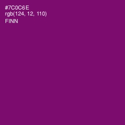 #7C0C6E - Finn Color Image