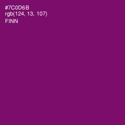 #7C0D6B - Finn Color Image