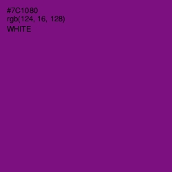 #7C1080 - Seance Color Image