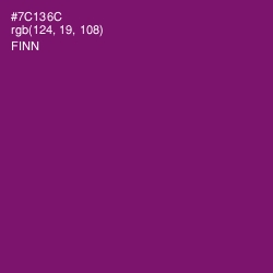 #7C136C - Finn Color Image