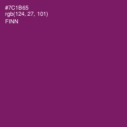 #7C1B65 - Finn Color Image