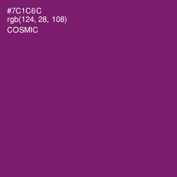#7C1C6C - Cosmic Color Image
