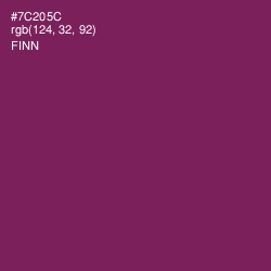 #7C205C - Finn Color Image