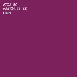 #7C215C - Finn Color Image