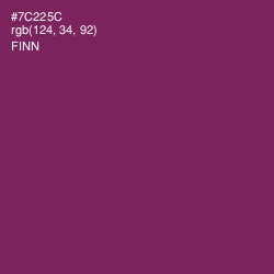 #7C225C - Finn Color Image