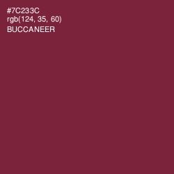 #7C233C - Buccaneer Color Image
