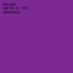 #7C2993 - Eminence Color Image