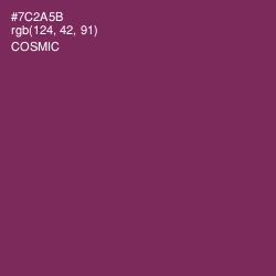 #7C2A5B - Cosmic Color Image