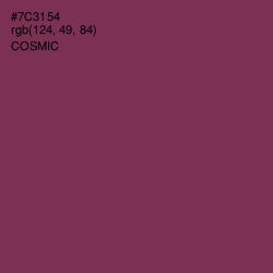 #7C3154 - Cosmic Color Image