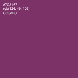 #7C3167 - Cosmic Color Image