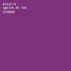 #7C317A - Cosmic Color Image