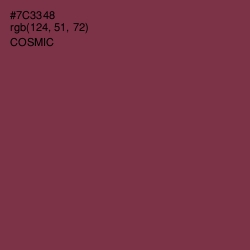 #7C3348 - Cosmic Color Image