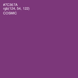 #7C367A - Cosmic Color Image