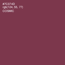 #7C374D - Cosmic Color Image