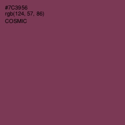 #7C3956 - Cosmic Color Image