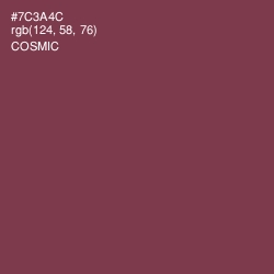 #7C3A4C - Cosmic Color Image