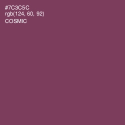 #7C3C5C - Cosmic Color Image