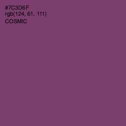 #7C3D6F - Cosmic Color Image