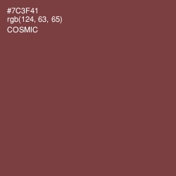 #7C3F41 - Cosmic Color Image