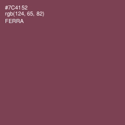 #7C4152 - Ferra Color Image