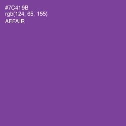 #7C419B - Affair Color Image