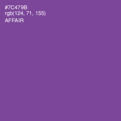 #7C479B - Affair Color Image