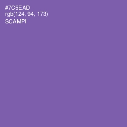 #7C5EAD - Scampi Color Image