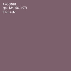 #7C606B - Falcon Color Image