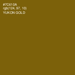 #7C610A - Yukon Gold Color Image