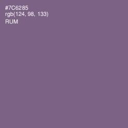 #7C6285 - Rum Color Image