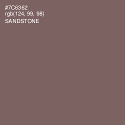 #7C6362 - Sandstone Color Image