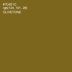 #7C651C - Olivetone Color Image