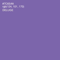 #7C65AA - Deluge Color Image