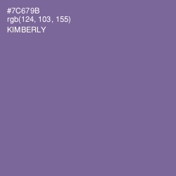 #7C679B - Kimberly Color Image