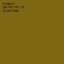 #7C6813 - Olivetone Color Image