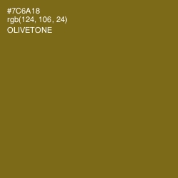 #7C6A18 - Olivetone Color Image