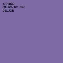 #7C6BA2 - Deluge Color Image