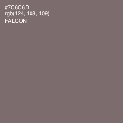 #7C6C6D - Falcon Color Image