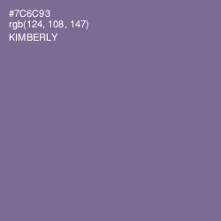 #7C6C93 - Kimberly Color Image