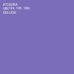 #7C6DBA - Deluge Color Image