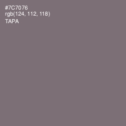 #7C7076 - Tapa Color Image