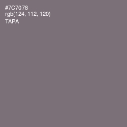 #7C7078 - Tapa Color Image