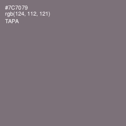 #7C7079 - Tapa Color Image