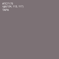 #7C7175 - Tapa Color Image