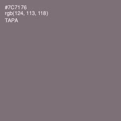 #7C7176 - Tapa Color Image
